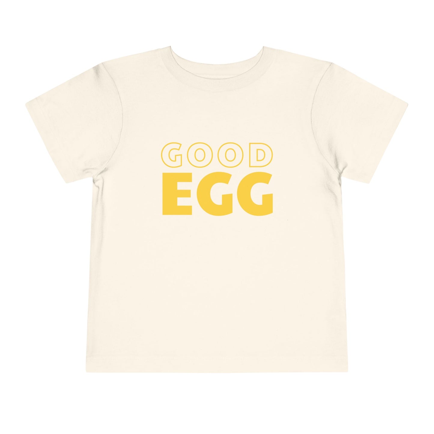 Good Egg - Unisex Toddler/Kid - Front  Back Print on Light & Dark Tees 👕