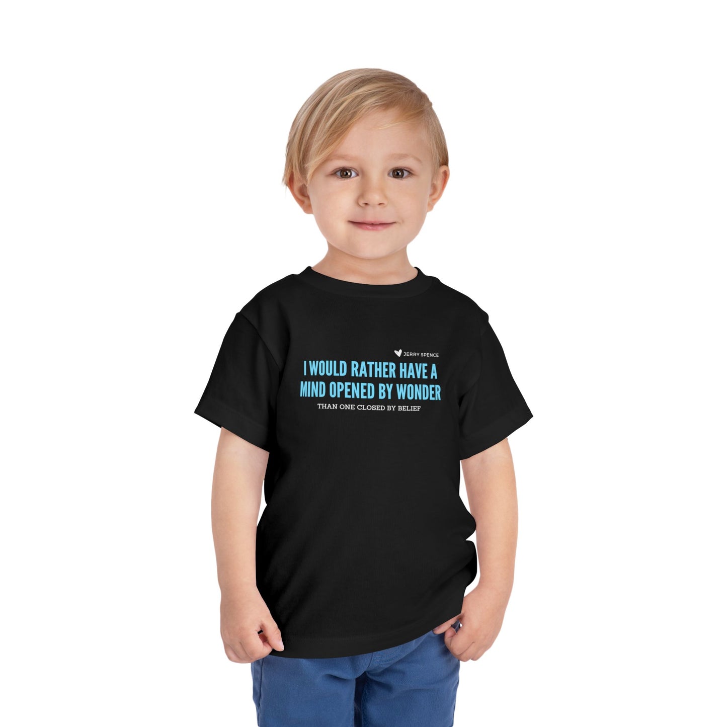Mind Opened By Wonder - Unisex Toddler/Kid - Front Print on Light & Dark Tees👕