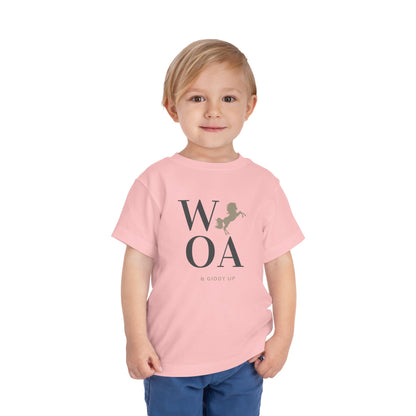 WHOA - Unisex Toddler/Kid - Front Print on Light & Dark Tees👕