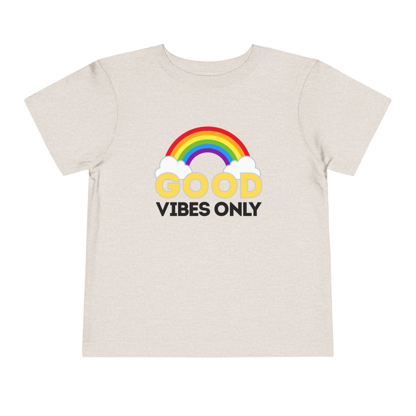 Good Vibes - Unisex Toddler/Kid - Front Print on Light & Dark Tees👕
