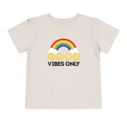 Good Vibes - Unisex Toddler/Kid - Front Print on Light & Dark Tees👕