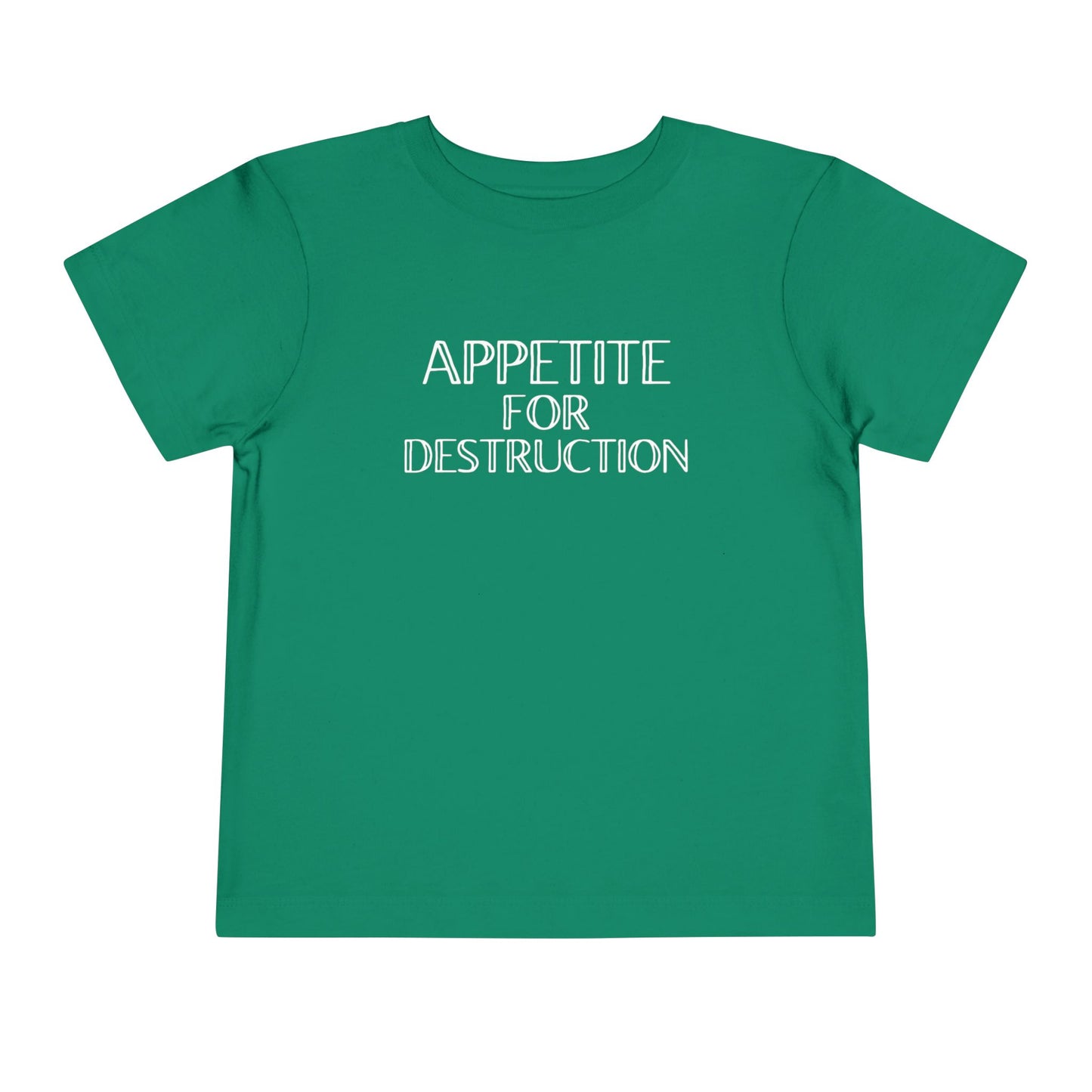 Appetite for Destruction - Unisex Toddler/Kid - Front & Back Print on Light & Dark Tees👕
