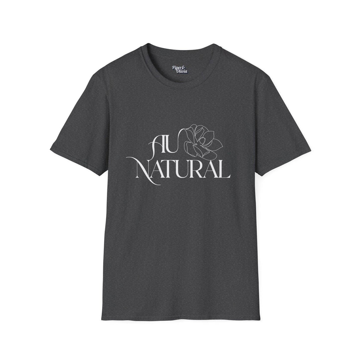 Au Natural - Unisex - On Dark and Light Colored Tee👕