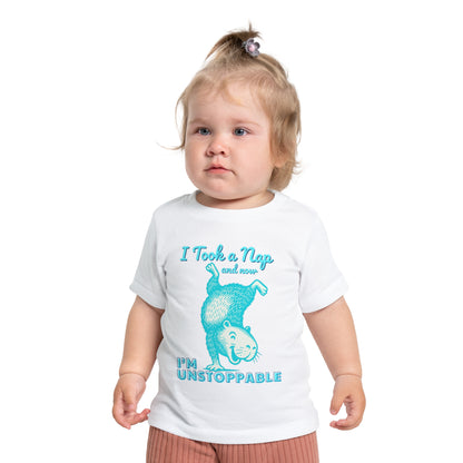 I'm Unstoppable - Unisex Baby/Toddler - on Light & Dark Tees👕