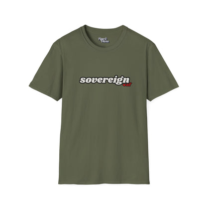 Sovereign AF - Unisex - On Dark and Light Colored Tee👕