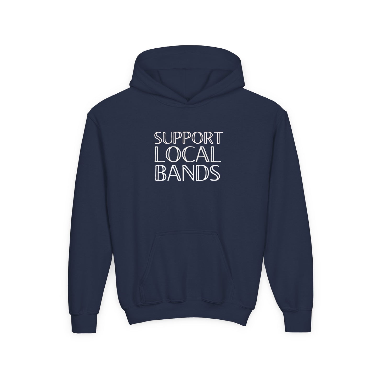 Support Local Bands - Youth Unisex - Hooded Sweatshirt🦘