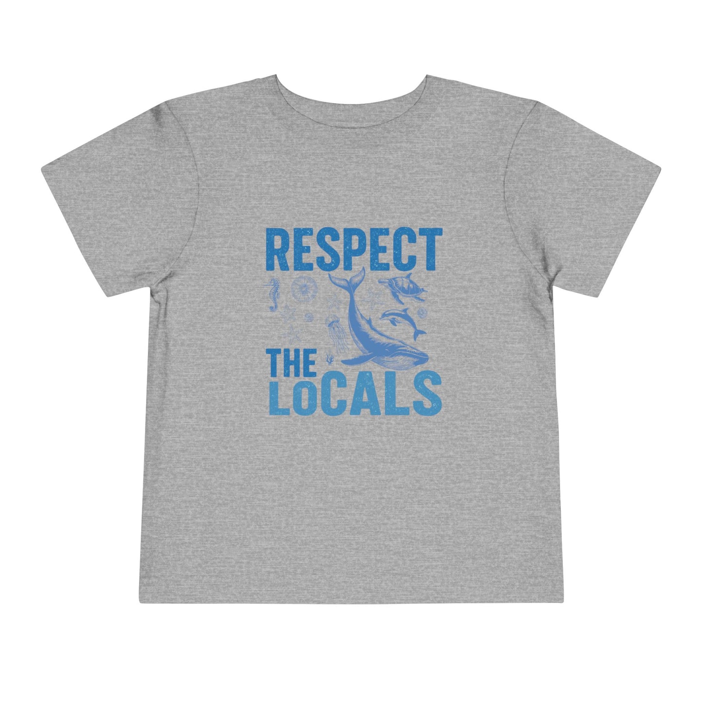 Respect Locals - Front Print on Light & Dark Tees 👕