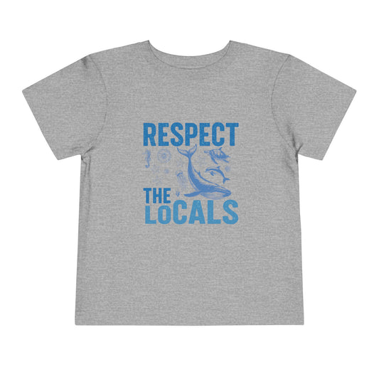 Respect Locals - Front Print on Light & Dark Tees 👕