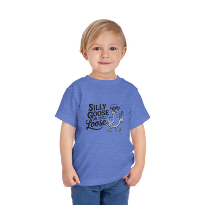 Loose Silly Goose - Toddler Unisex - Front Print on Light & Dark Tees👕