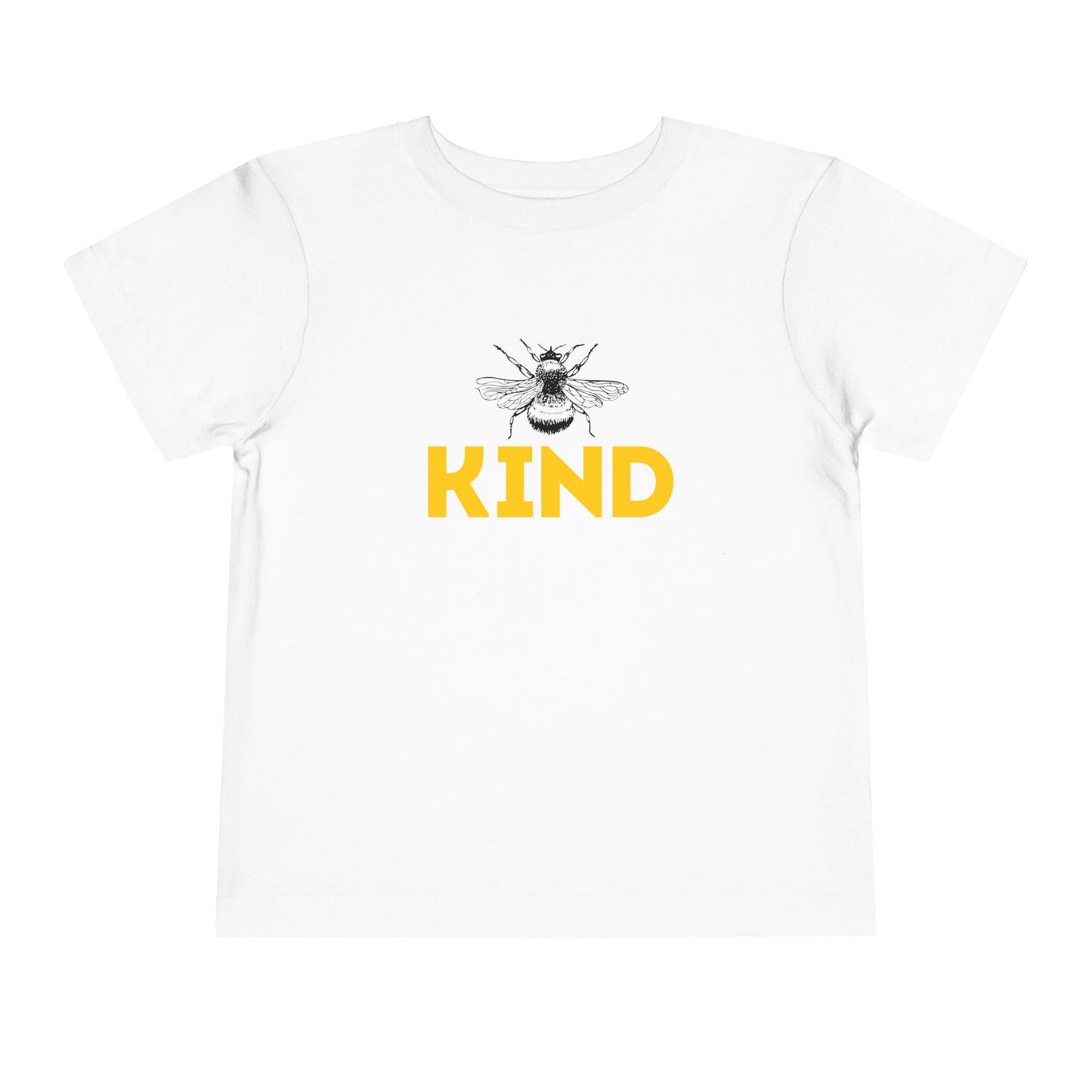 Bee Kind - Unisex Toddler/Kid - Front Print on Light & Dark Tees👕
