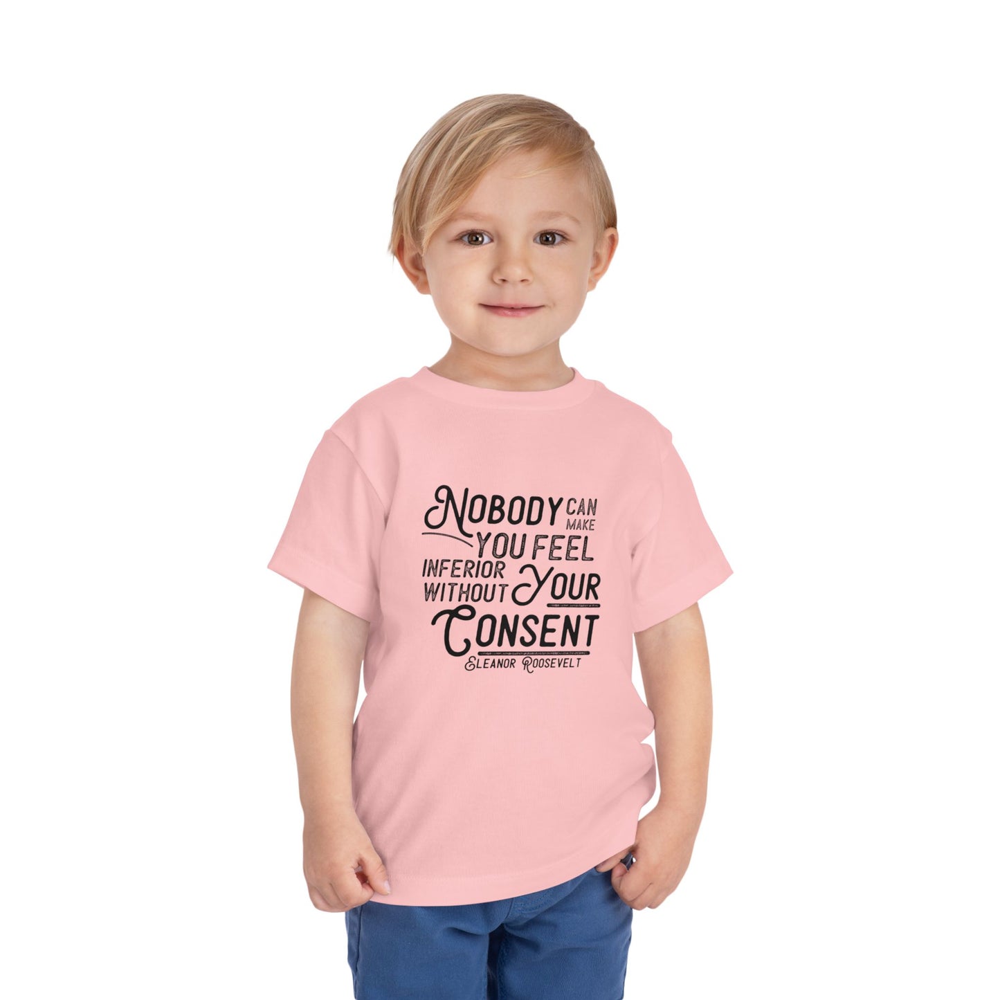 Inferior Without Consent - Toddler Unisex - Front Print on Light & Dark Tees👕
