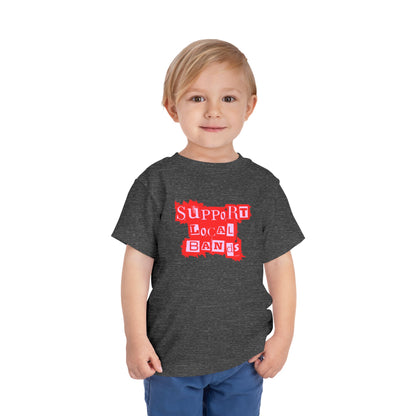 Support Local Bands Punky - Unisex Toddler/Kid - Front Print on Light & Dark Tees👕