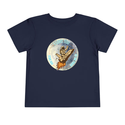 To The Moon - Unisex Toddler/Kid - Front  Print on Light & Dark Tees 👕