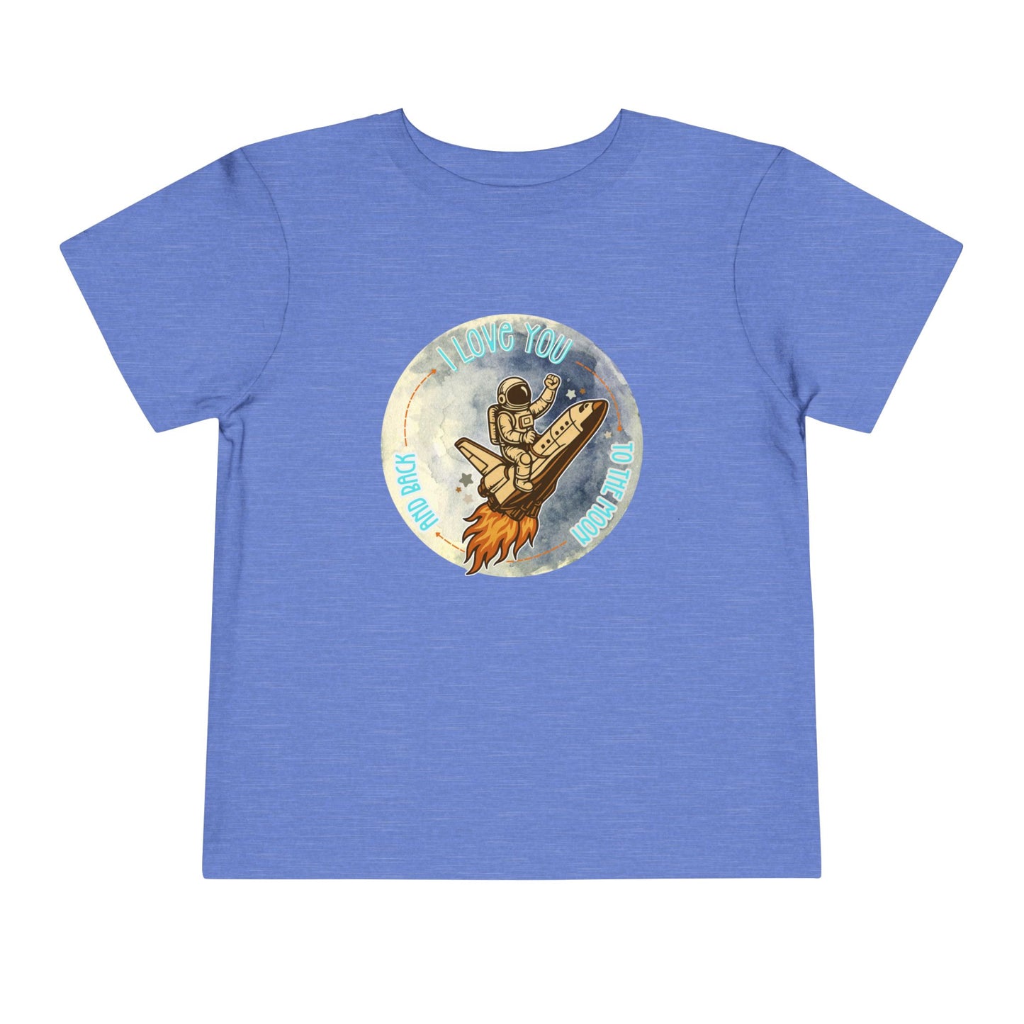 To The Moon - Unisex Toddler/Kid - Front  Print on Light & Dark Tees 👕