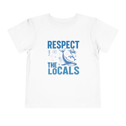 Respect Locals - Front Print on Light & Dark Tees 👕