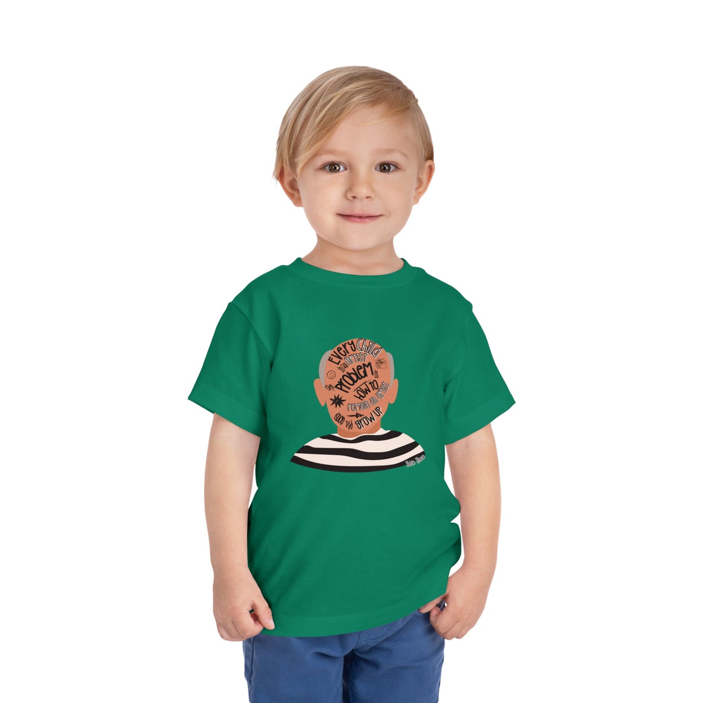 Every Child Is An Artist - Unisex Toddler/Kid - Front Print on Light & Dark Tees👕
