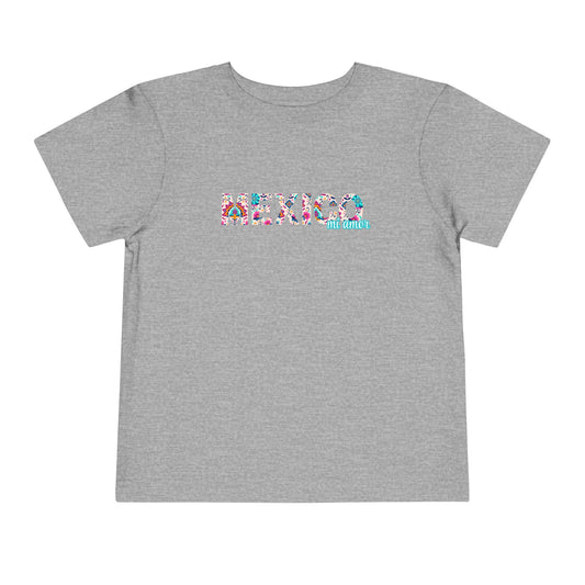 México Mi Amor - Unisex Toddler/Kid - Front Print on Light & Dark Tees👕