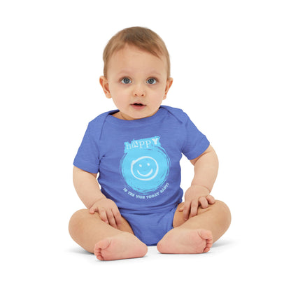 Happy Is The Vibe - Unisex Baby - on Light & Dark Onsies👕