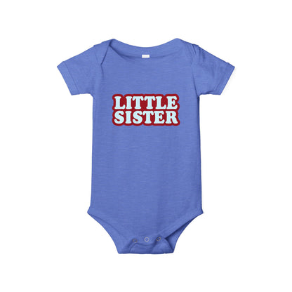 Little Sister - Unisex Baby - on Light & Dark Onsies👕