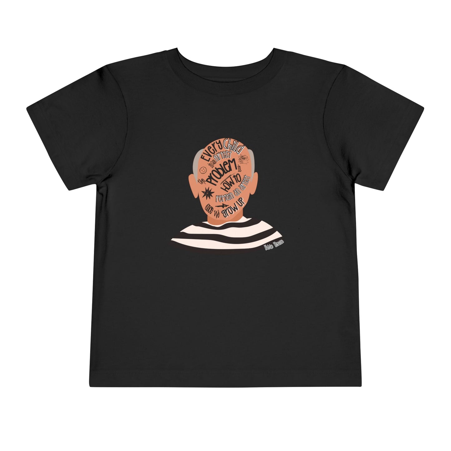 Every Child Is An Artist - Unisex Toddler/Kid - Front Print on Light & Dark Tees👕