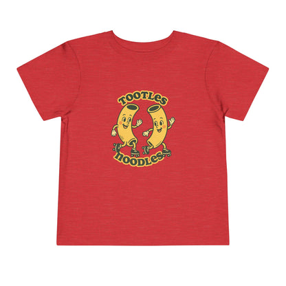Tootles Noodles - Unisex Toddler/Kid - Front  Print on Light & Dark Tees 👕