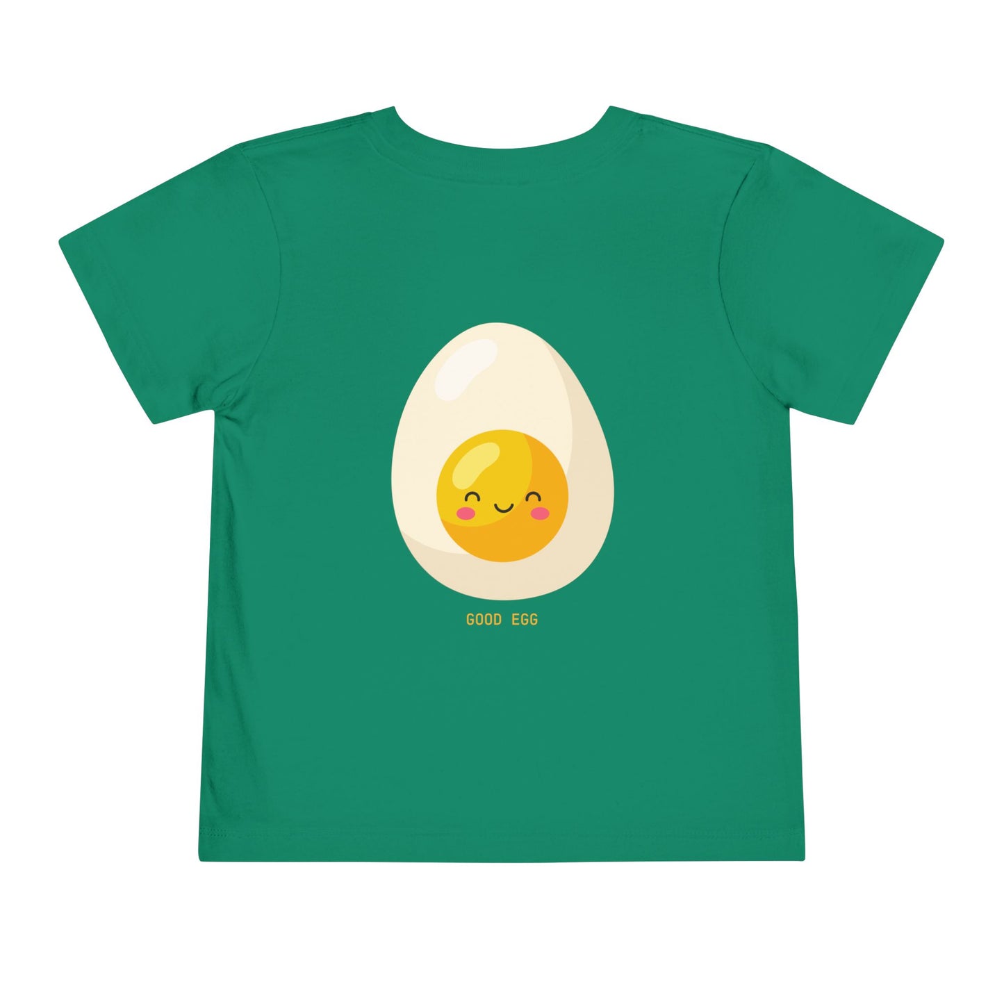 Good Egg - Unisex Toddler/Kid - Front  Back Print on Light & Dark Tees 👕
