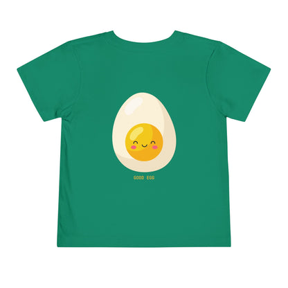 Good Egg - Unisex Toddler/Kid - Front  Back Print on Light & Dark Tees 👕
