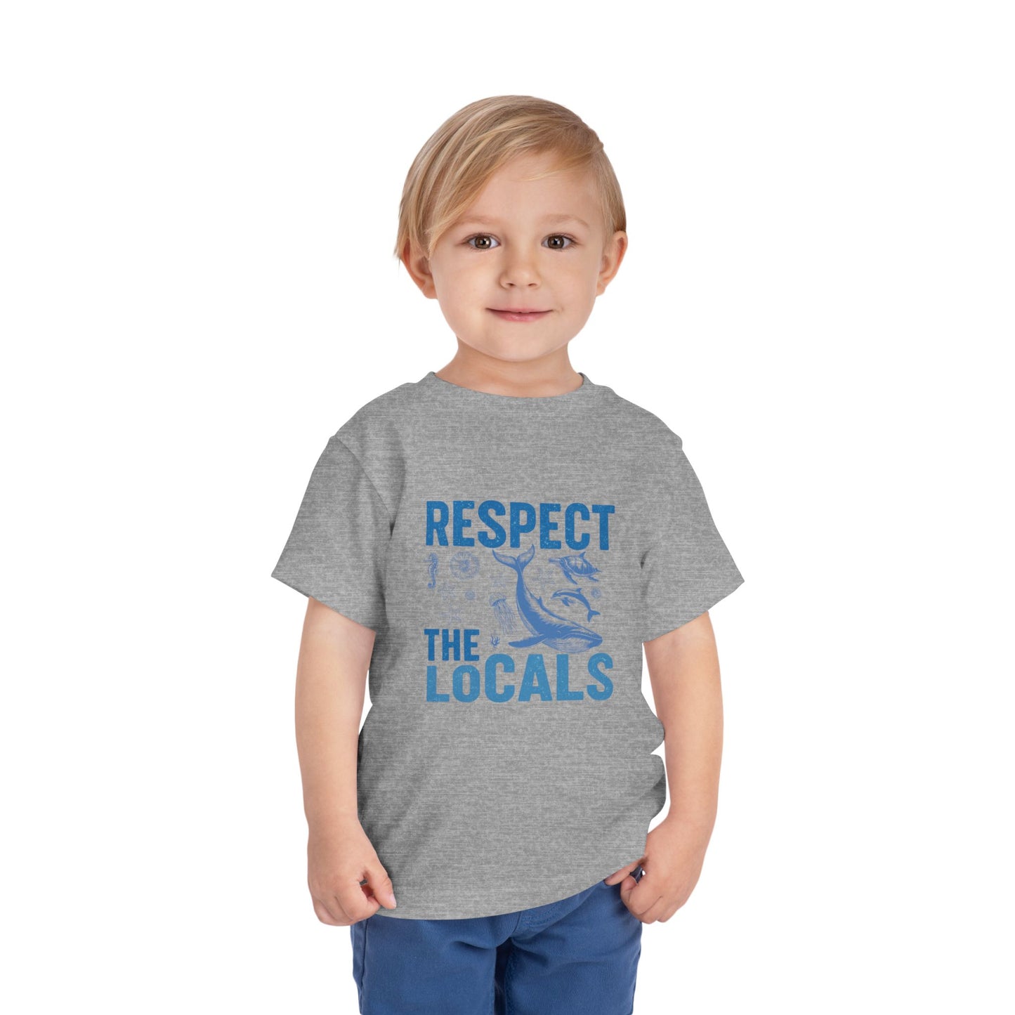 Respect Locals - Front Print on Light & Dark Tees 👕
