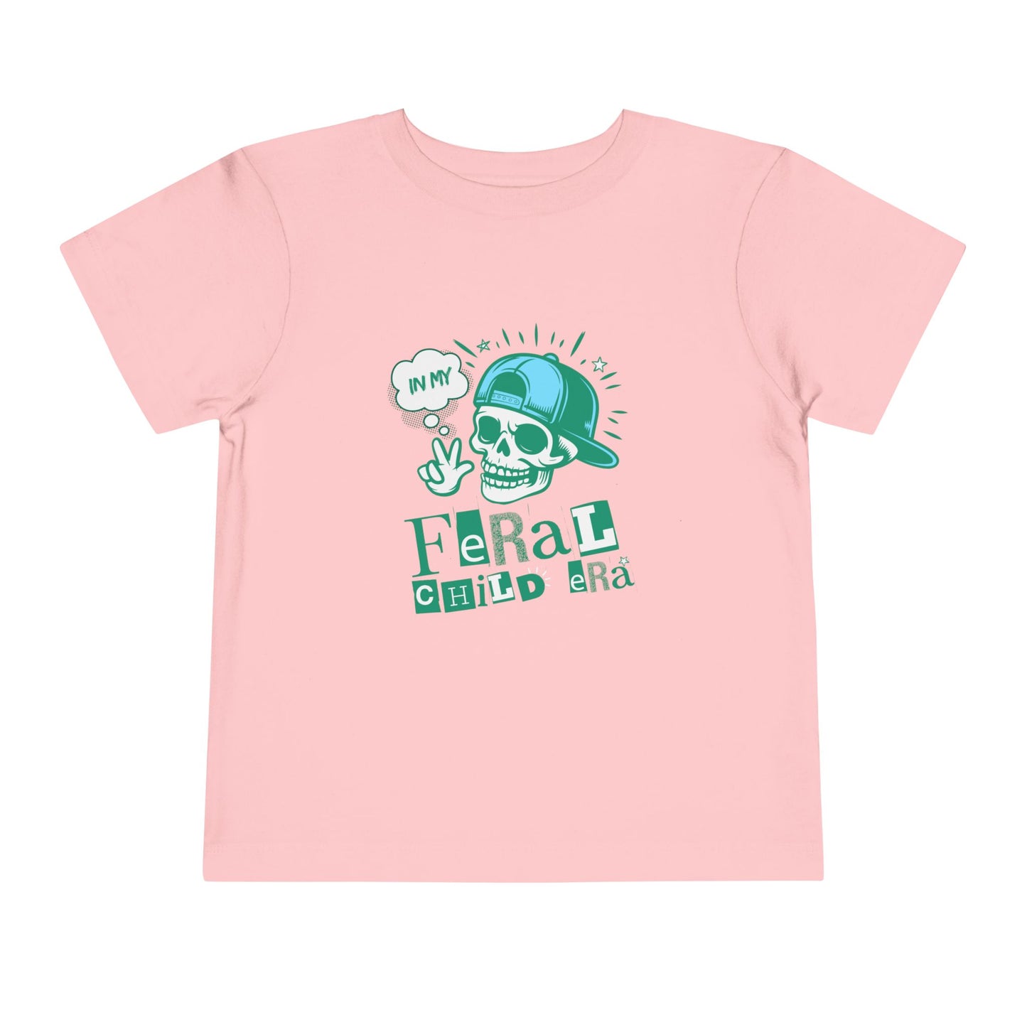 Feral Child - Unisex Toddler/Kid - Front  Print on Light & Dark Tees 👕