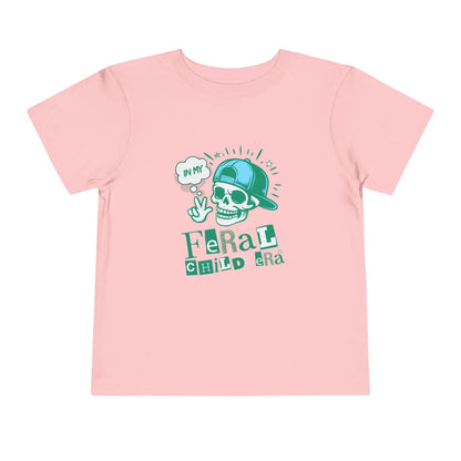 Feral Child - Unisex Toddler/Kid - Front  Print on Light & Dark Tees 👕