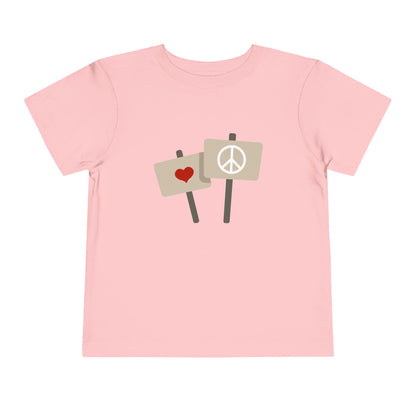 Little Hearts - Unisex Toddler/Kids - Front & Back Print on Light & Dark Tees👕