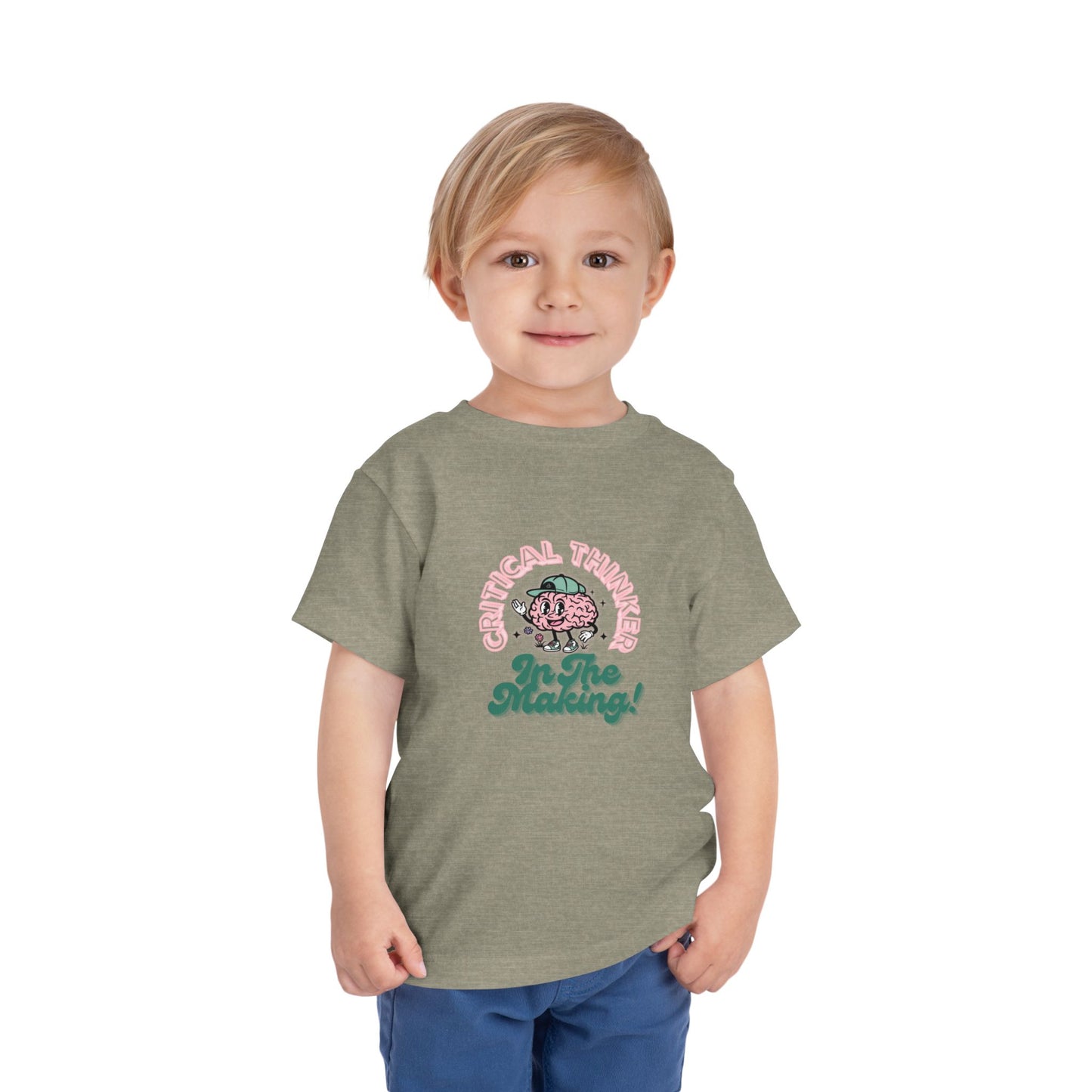 In The Making - Toddler - Front Print on Light & Dark Tees👕