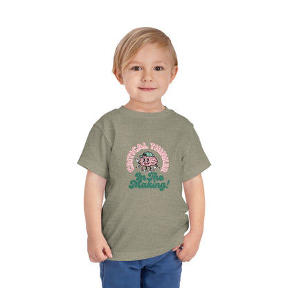 In The Making - Toddler - Front Print on Light & Dark Tees👕