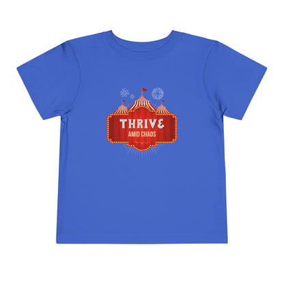 Thrive Amid Chaos - Unisex Toddler/Kid - Front  Print on Light & Dark Tees 👕
