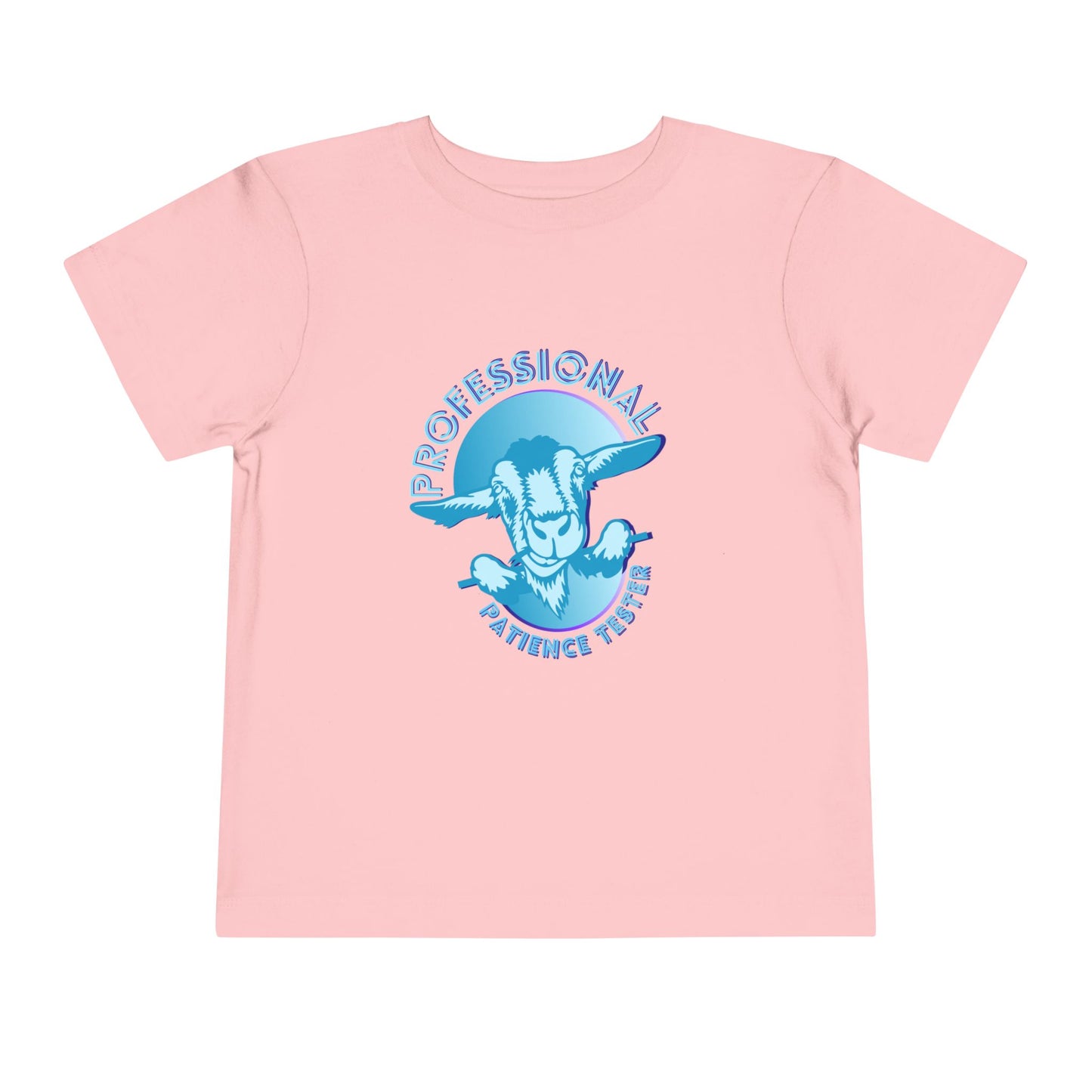 Patience Tester - Toddler Unisex - Front Print on Light & Dark Tees👕