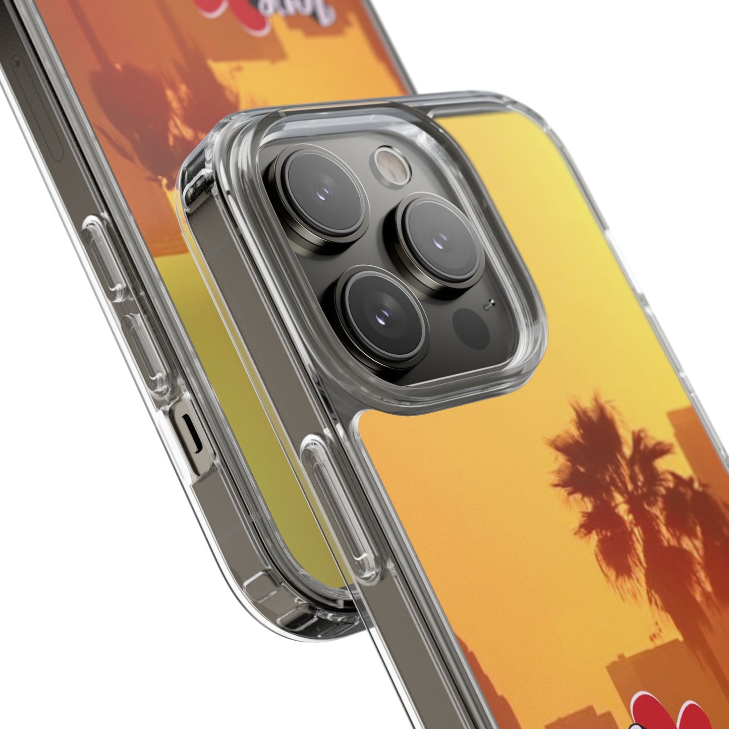 Love 4 Los Angeles  - Phone Case - Clear Cases with Sunset Design📱