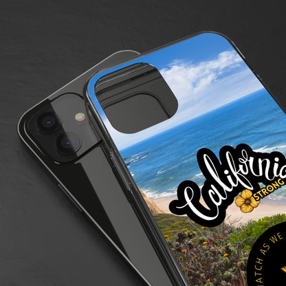 Rebuild California  - Phone Case - Clear Cases with Sunset Design📱