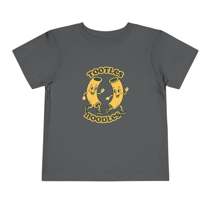 Tootles Noodles - Unisex Toddler/Kid - Front  Print on Light & Dark Tees 👕