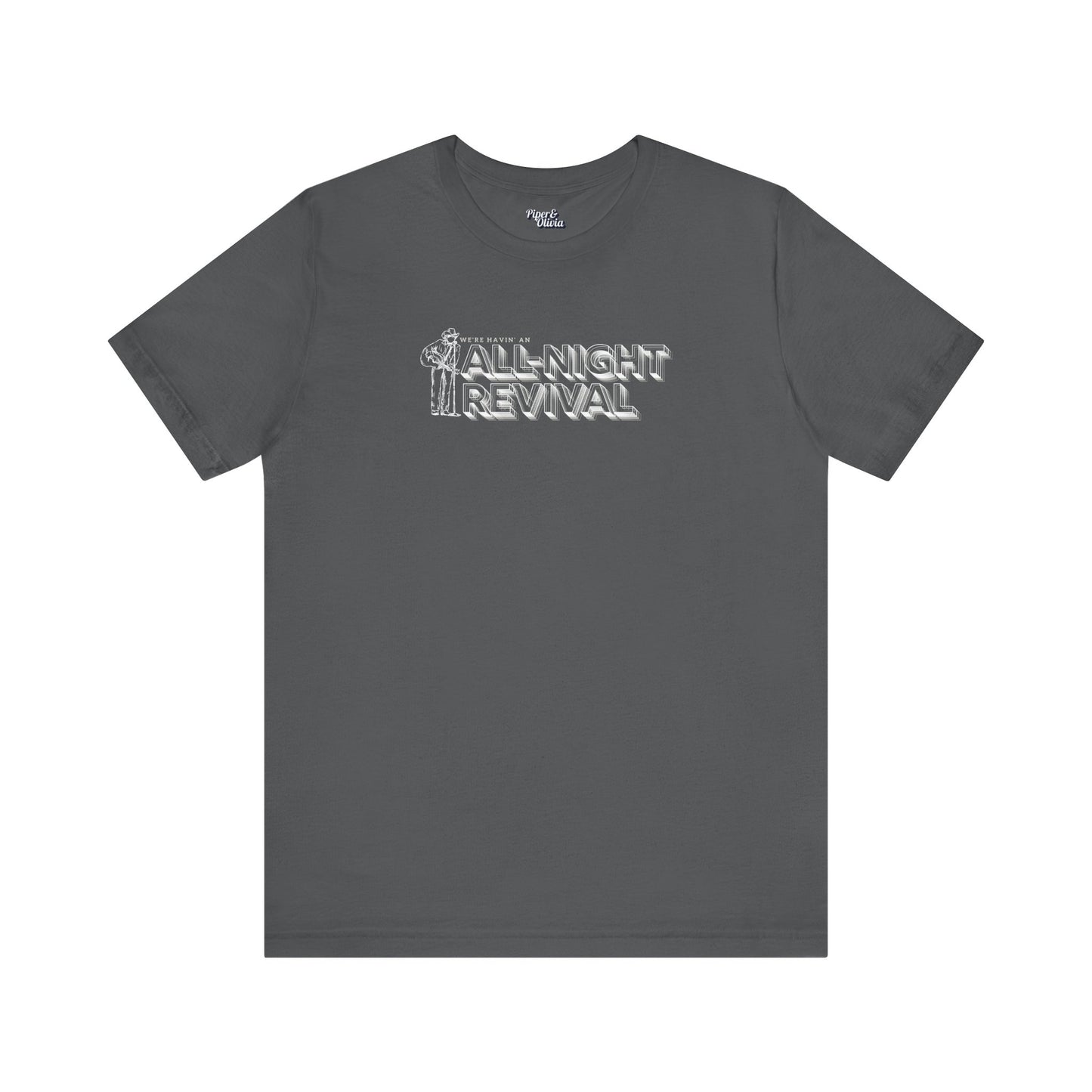 All Night Revival - Unisex Fit - Dark & Light Tees 👕