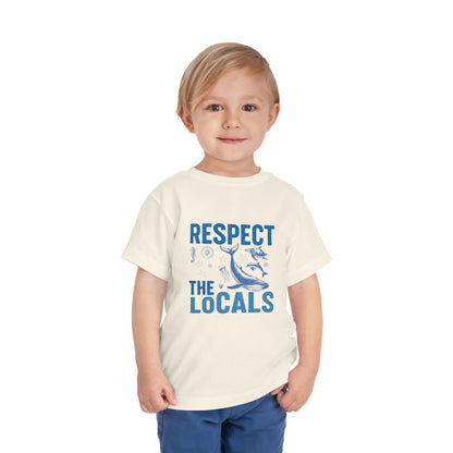 Respect Locals - Front Print on Light & Dark Tees 👕