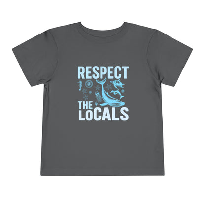 Respect Locals - Front Print on Light & Dark Tees 👕