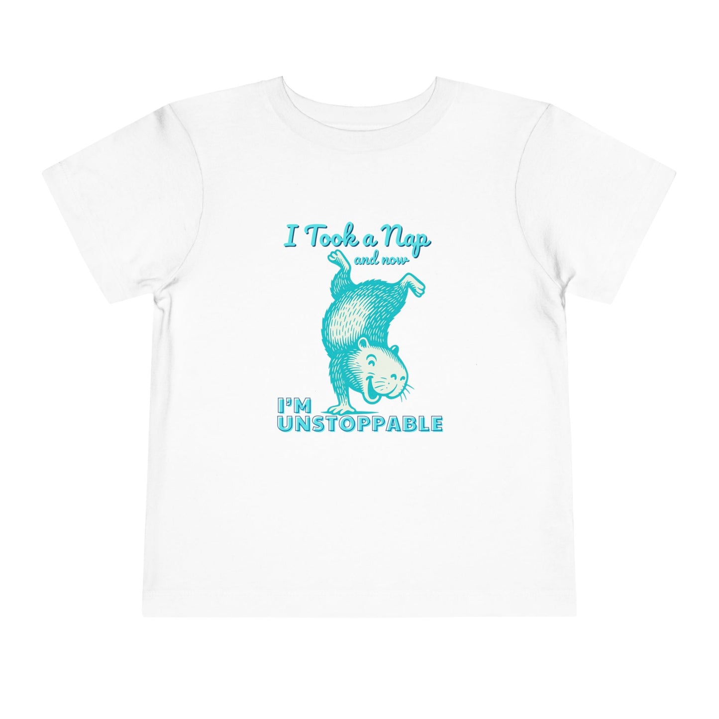 Unstoppable - Unisex Toddler/Kid - Front  Print on Light & Dark Tees 👕