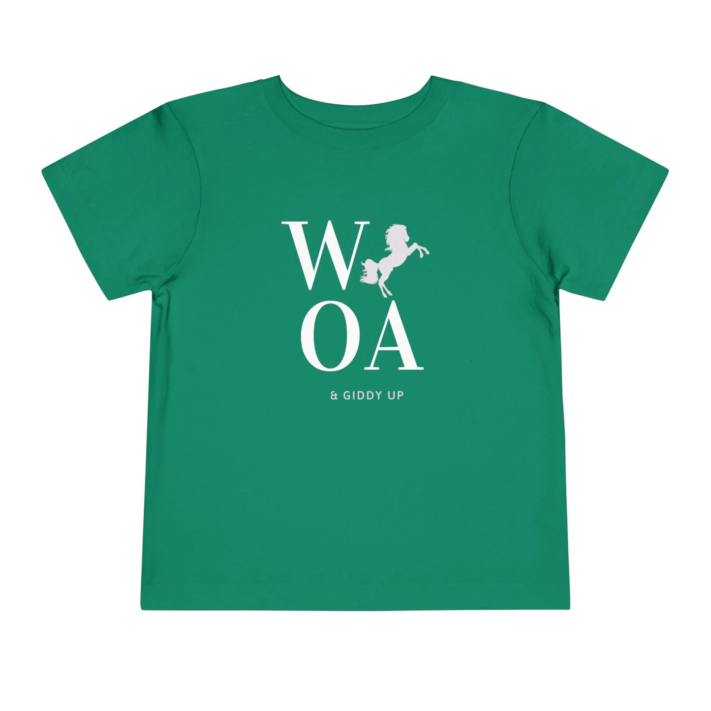 WHOA - Unisex Toddler/Kid - Front Print on Light & Dark Tees👕