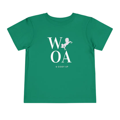WHOA - Unisex Toddler/Kid - Front Print on Light & Dark Tees👕