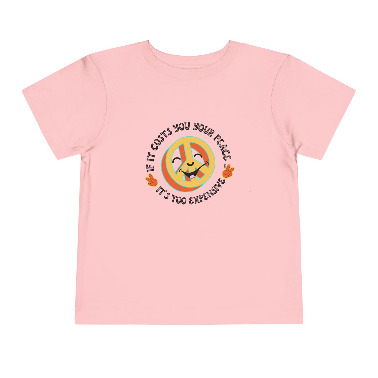 Too Expensive - Unisex Toddler/Kid - Front  Print on Light & Dark Tees 👕