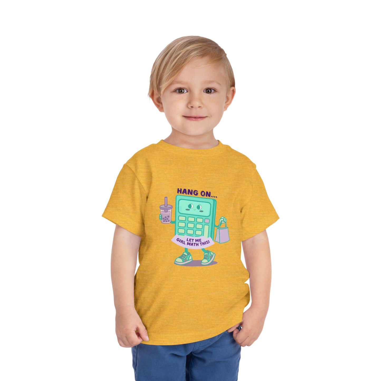 Girl Math - Unisex Toddler/Kid - Front Print on Light & Dark Tees 👕
