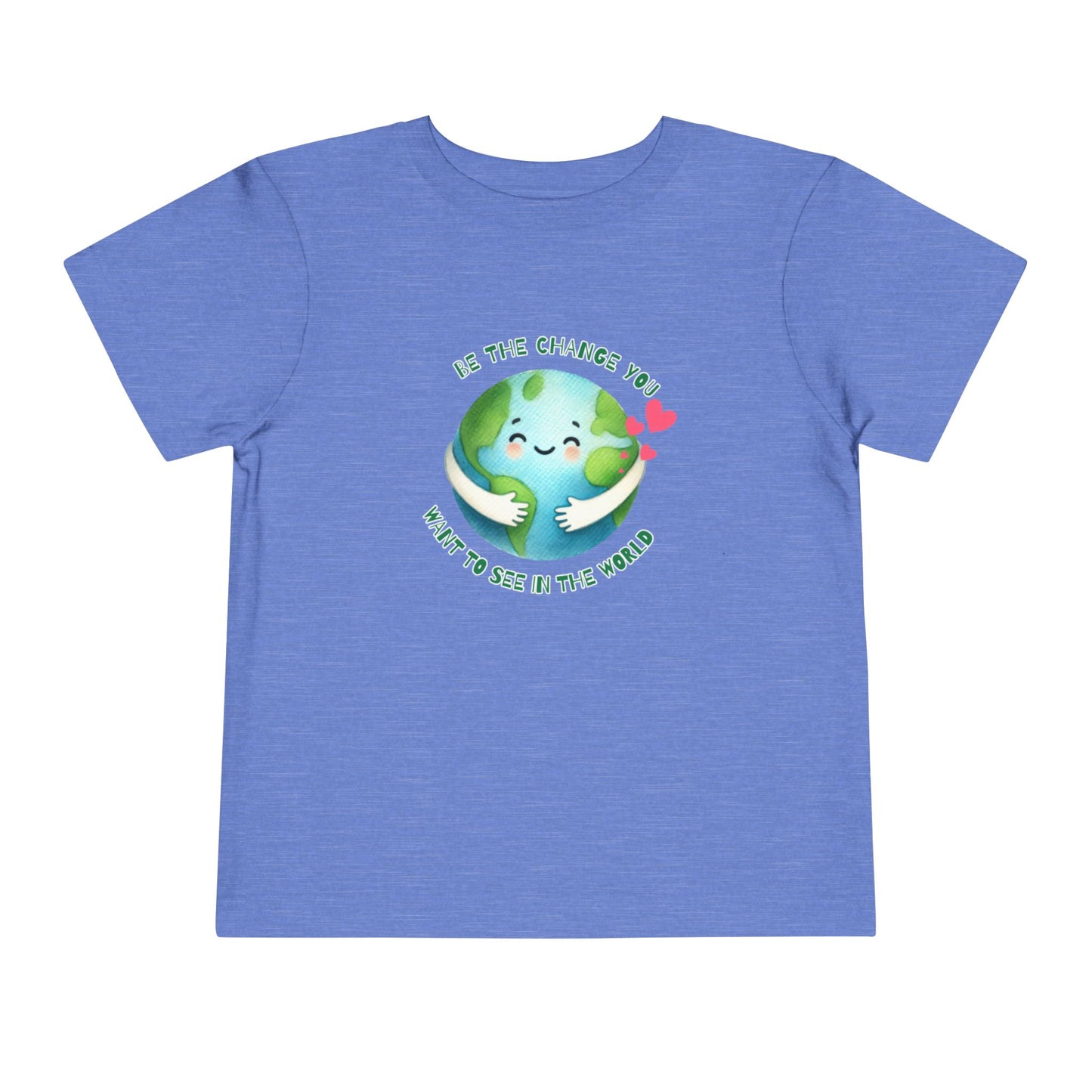 Be The Change - Unisex Toddler/Kid - Front Print on Light & Dark Tees👕