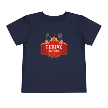 Thrive Amid Chaos - Unisex Toddler/Kid - Front  Print on Light & Dark Tees 👕