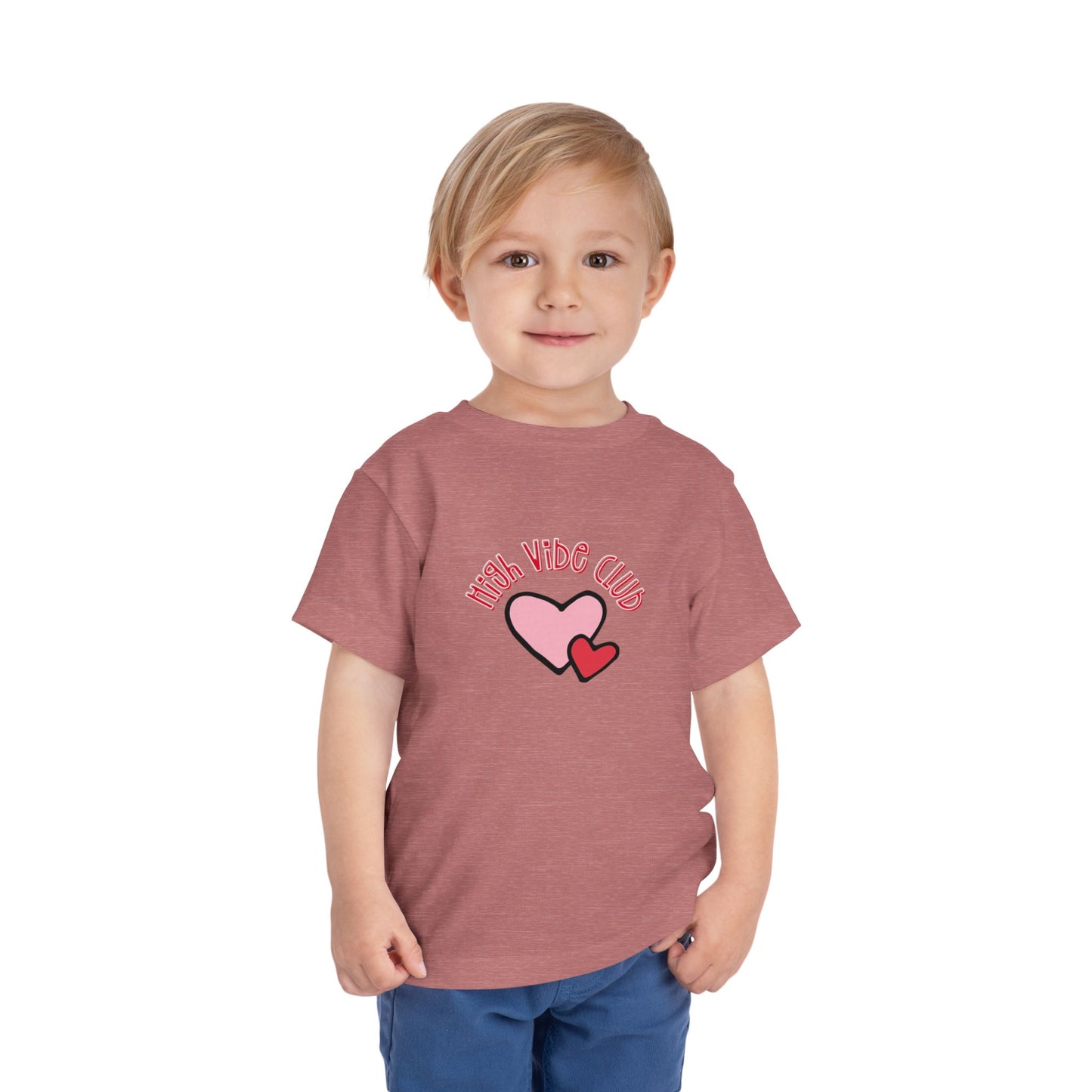 High Vibe Club - Toddler Unisex - Front and Back Print on Light & Dark Tees👕