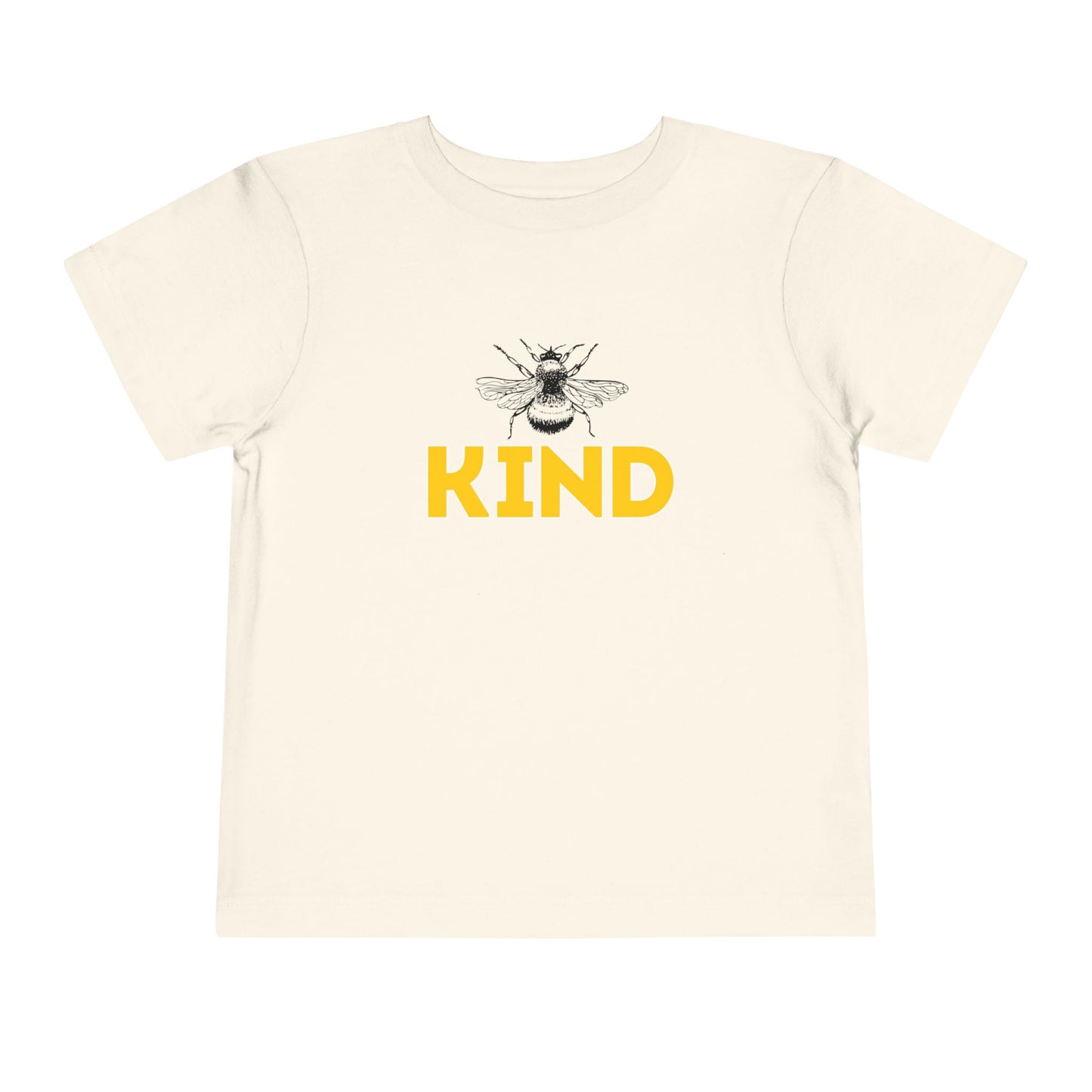 Bee Kind - Unisex Toddler/Kid - Front Print on Light & Dark Tees👕